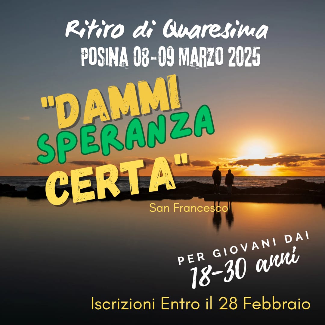 Ritiro di quaresima 8-9 Marzo 2025 Image